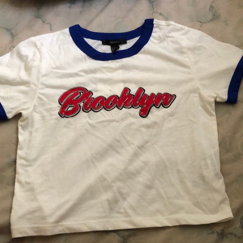 Forever 21 ‘Brooklyn’ crop top